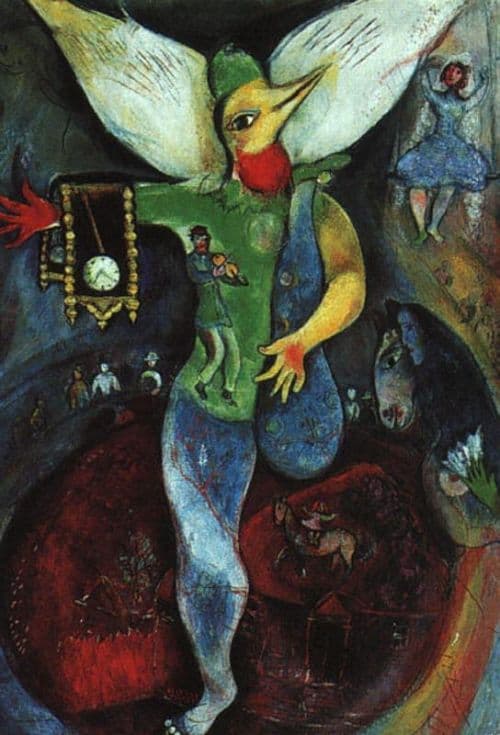 Marc Chagall The Jungler canvas print