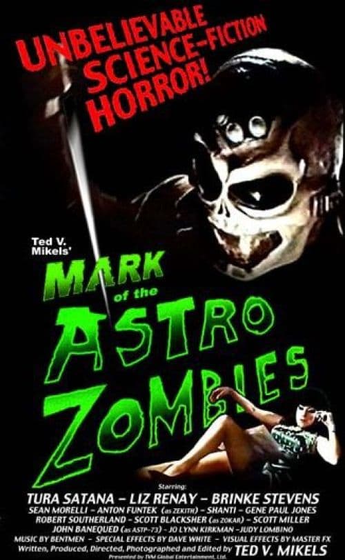 Mark Of The Astro Zombies Movie Poster canvas print