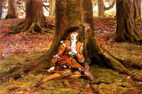 Millais John Everett Rosalind In The Forest Ca. 1868 70 canvas print