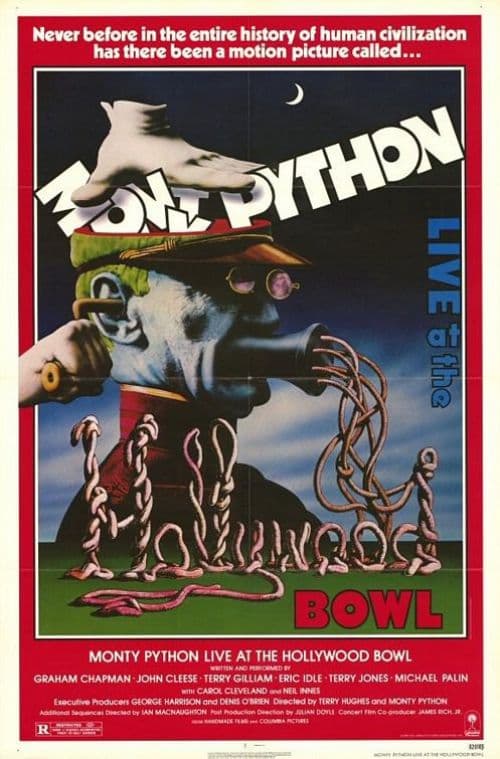 Monty Python Live At The Hollywood Bowl Movie Poster canvas print