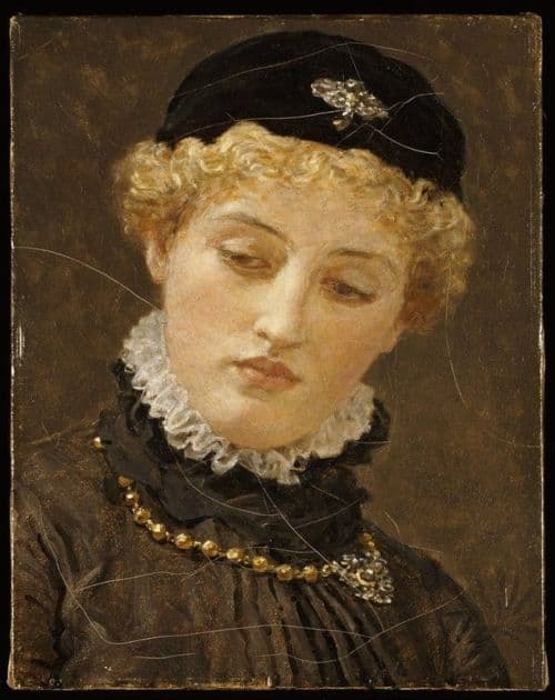 Moore Albert Joseph Ellen Terry As Portia In The Merchant Of Venice Ca. 1885 canvas print