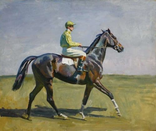 Munnings Alfred James Going To The Post 1932 33 canvas print