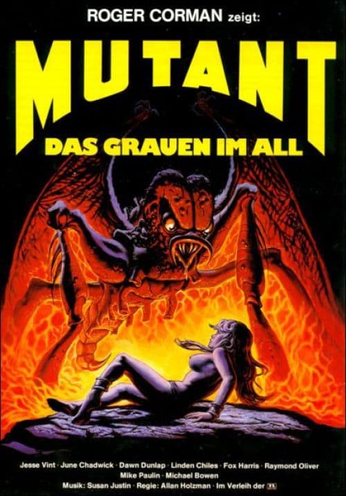 Mutant Movie Poster canvas print