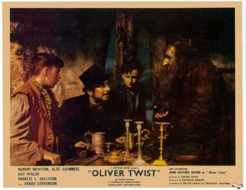 Oliver Twist 1948 Movie Poster canvas print