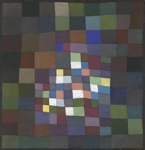 Paul Klee Flowering 1934 canvas print
