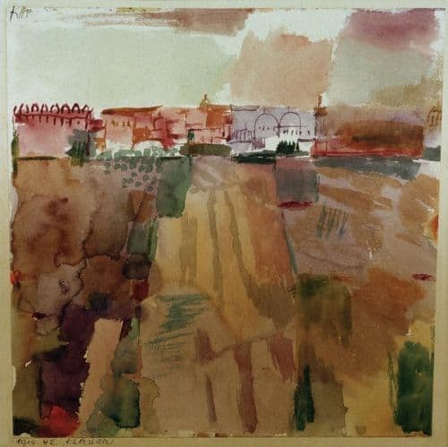 Paul Klee Kairuan 1914 canvas print