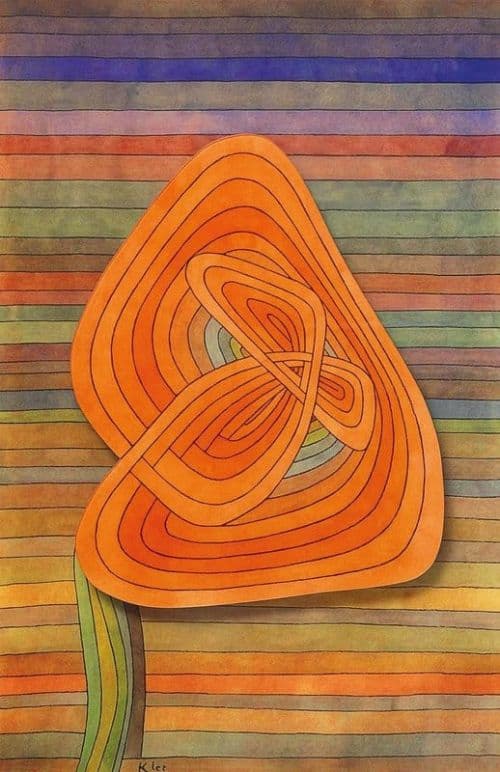 Paul Klee Lonely Flower 1934 canvas print
