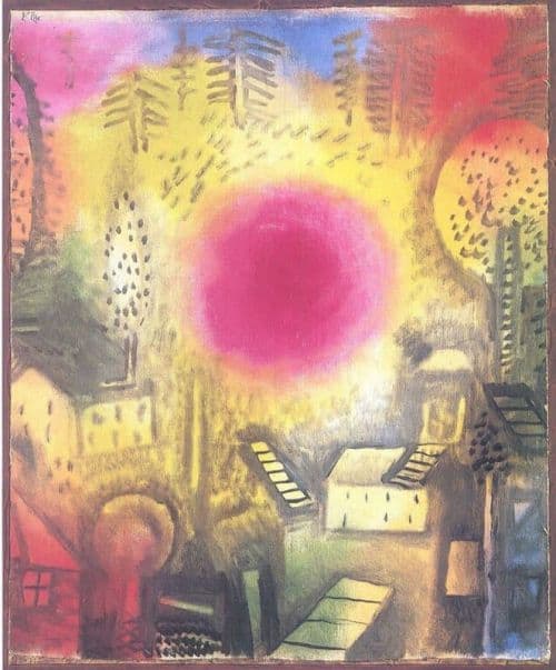 Paul Klee Sommerlandschaft Summer Landscape 1924 canvas print