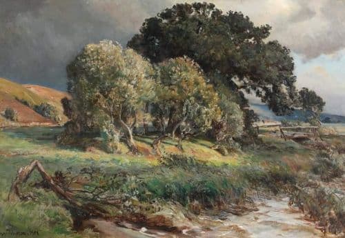 Pedersen Viggo Landscape 1901 canvas print