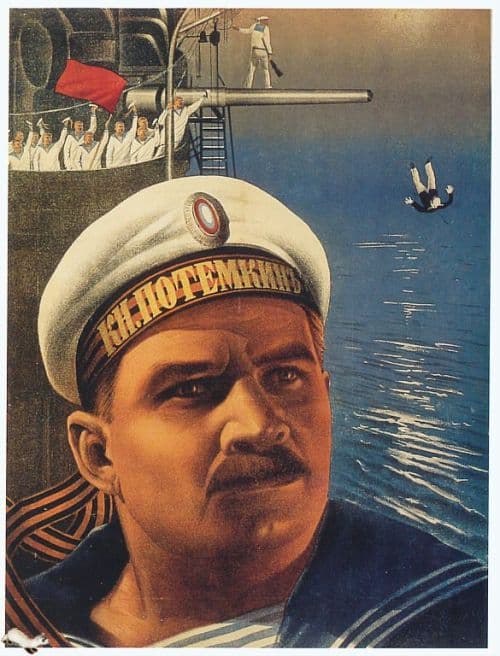 Potemkin 1925 Russia Movie Poster canvas print