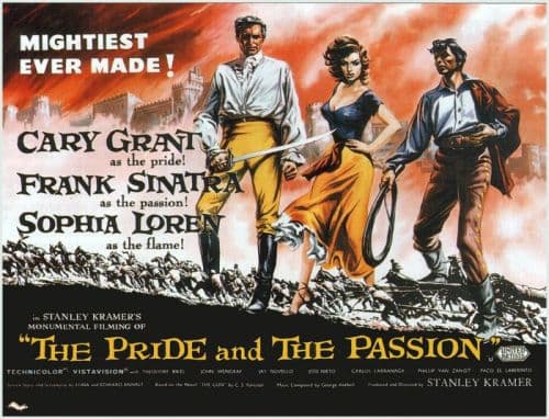 Pride And The Passion 1957 Movie Poster canvas print