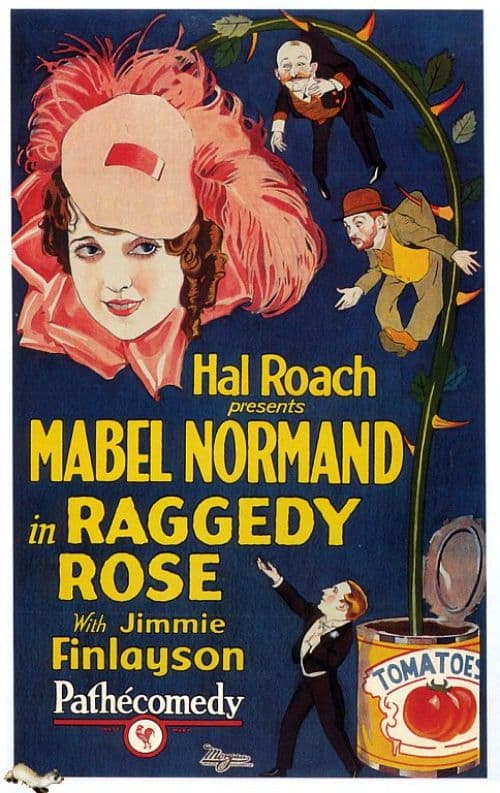 Raggedy Rose 1926 Movie Poster canvas print