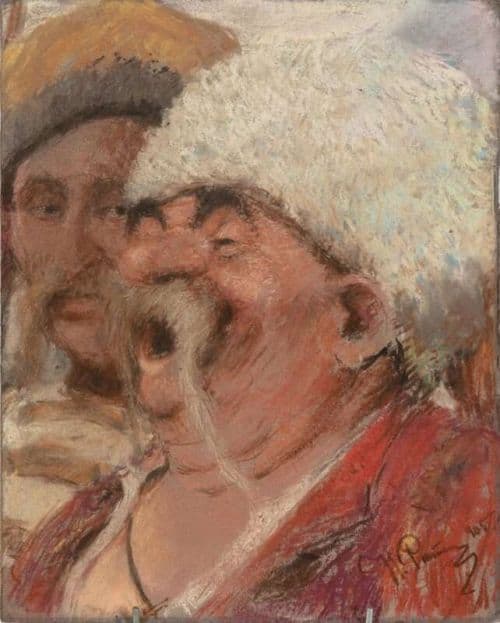 Repin Ilya Efimovich Zaporozh Cossack 1880 91 canvas print