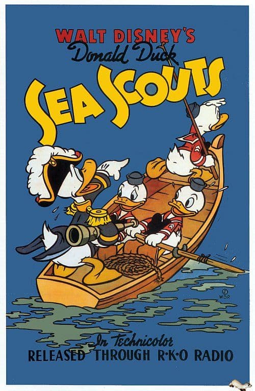 Sea Scouts 1939 Movie Poster canvas print