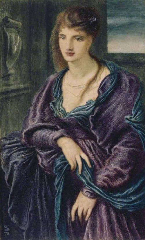 Solomon Abraham Female Figure 1873 canvas print