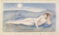 Solomon Abraham The Sleeping Endymion 1887 canvas print