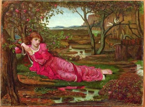 Strudwick John Melhuish Song Without Words 1875 canvas print