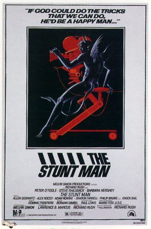 Stunt Man 1980 Movie Poster canvas print
