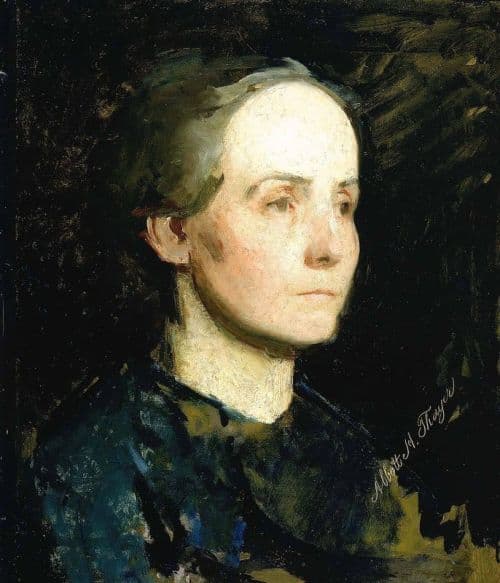 Thayer Abbott Handerson Portrait Of A Woman canvas print