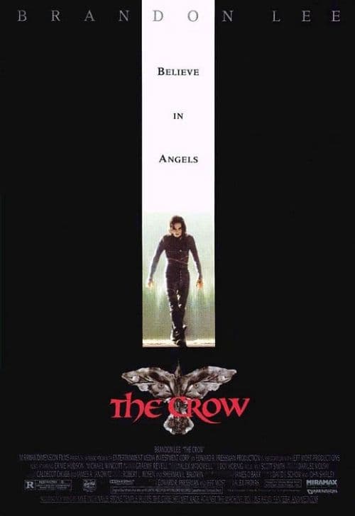 The Crow Movie Poster canvas print