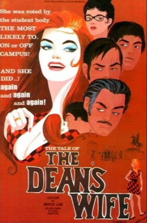 The Deans Wife Movie Poster canvas print