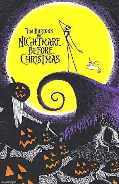 The Nightmare Before Christmas 2 Movie Poster canvas print