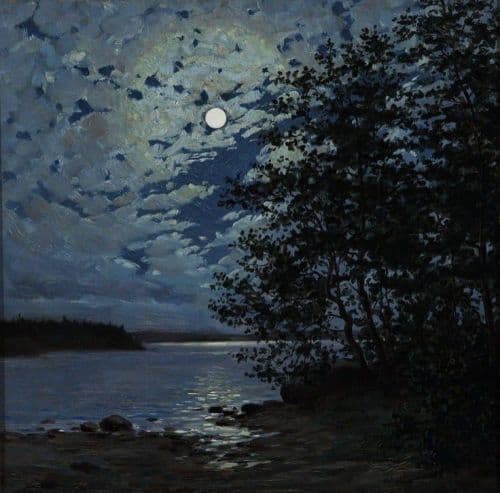 Thure Sundell Moonlight canvas print