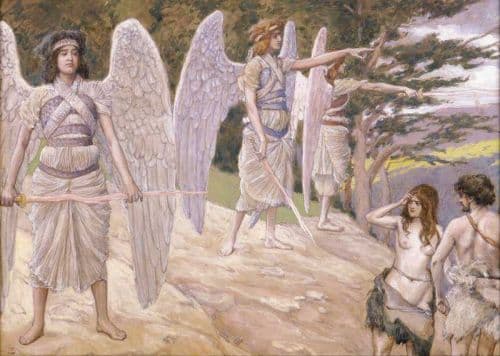 Tissot James Adam And Eve Driven From Paradise Ca. 1896 1902 canvas print
