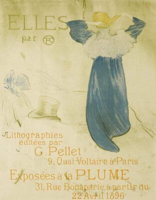 Toulouse Lautrec Henri De Elles canvas print