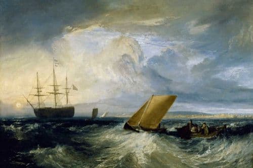Turner Sheerness As Seen From The Nore canvas print