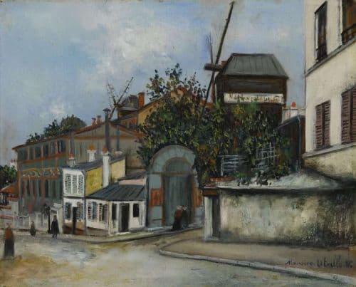 Utrillo Maurice Moulin De La Galette Ca. 1919 canvas print