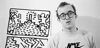 Keith Haring druckt