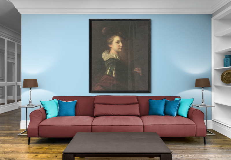Grimon Alexis A Young Lady In A Theatrical Costume canvas print