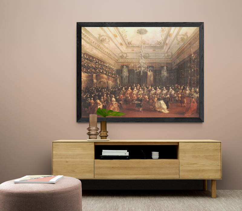 Guardi Francesco Venetian Gala Concert canvas print