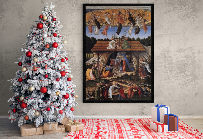 Botticelli Mystic Nativity canvas print