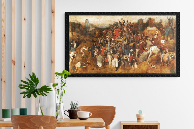 Bruegel The Wine Of Saint Martin S Day canvas print