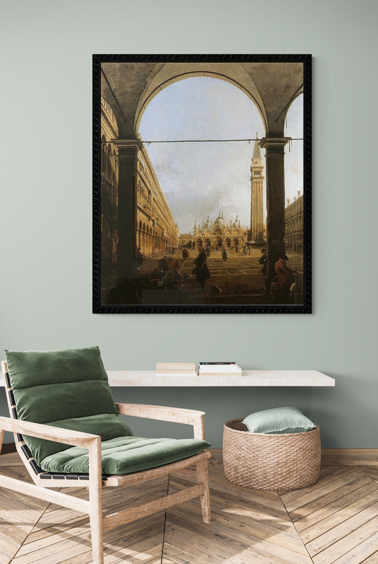 Canaletto Piazza San Marco Looking East canvas print