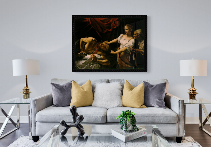 Caravaggio Judith Beheading Holofernes canvas print