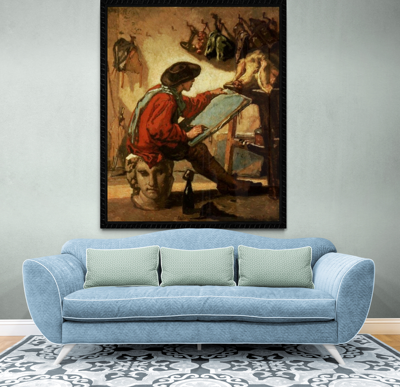 Couture A Realist canvas print