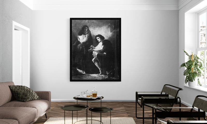 Couture The Madman canvas print