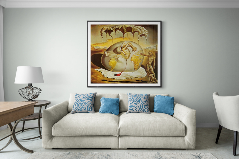 Dali Geopoliticus Child Watching The Birth Of The New Man canvas print