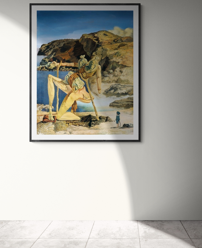 Dali The Specter Of Sex Appeal canvas print
