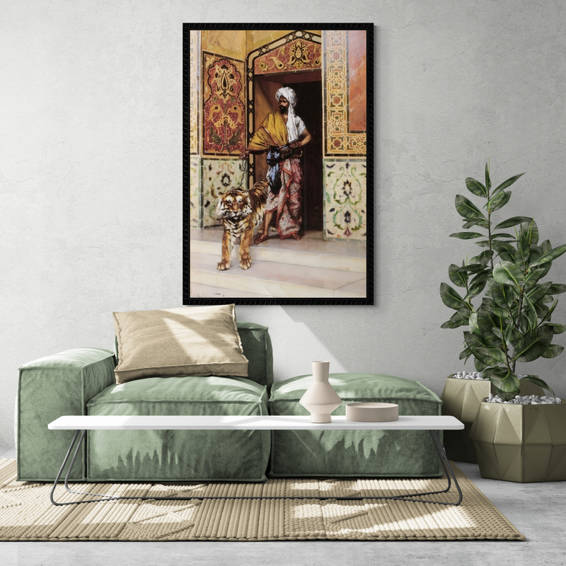 Ernst The Pashas Favourite Tiger canvas print