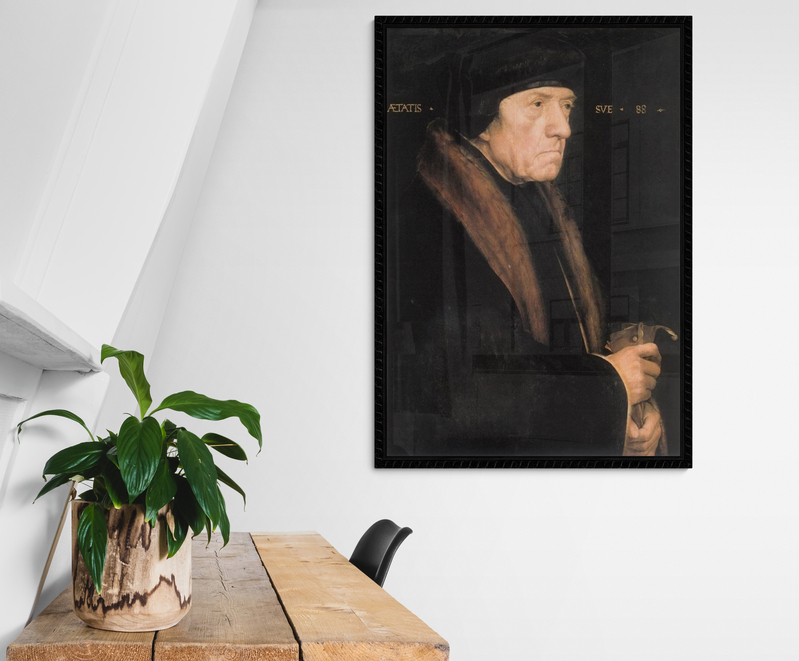 Holbien The Younger Portrait Of John Chambers canvas print