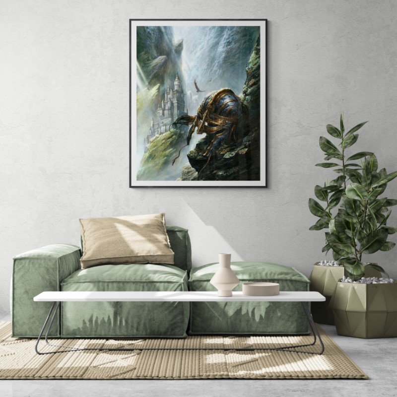 Lotr Forgotten Lands Of The Middle Earth - 6 canvas print