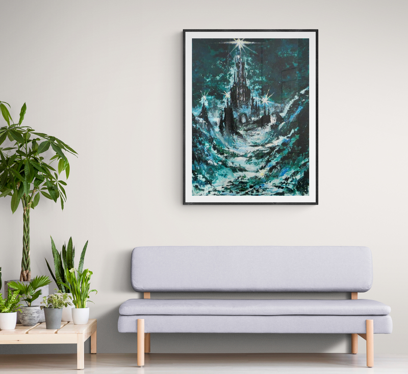 Lotr Mystical Castle - Lord Of The Rings canvas print