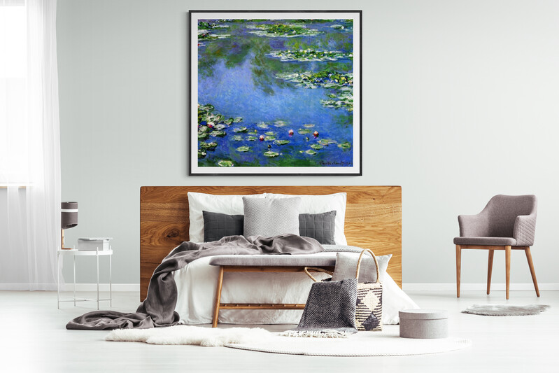 Water Lilies canvas print