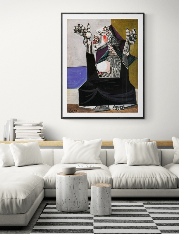Picasso The Imploring canvas print