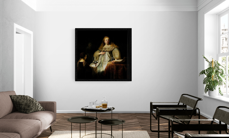 Rembrandt Judith At The Banquet Of Holofernes canvas print