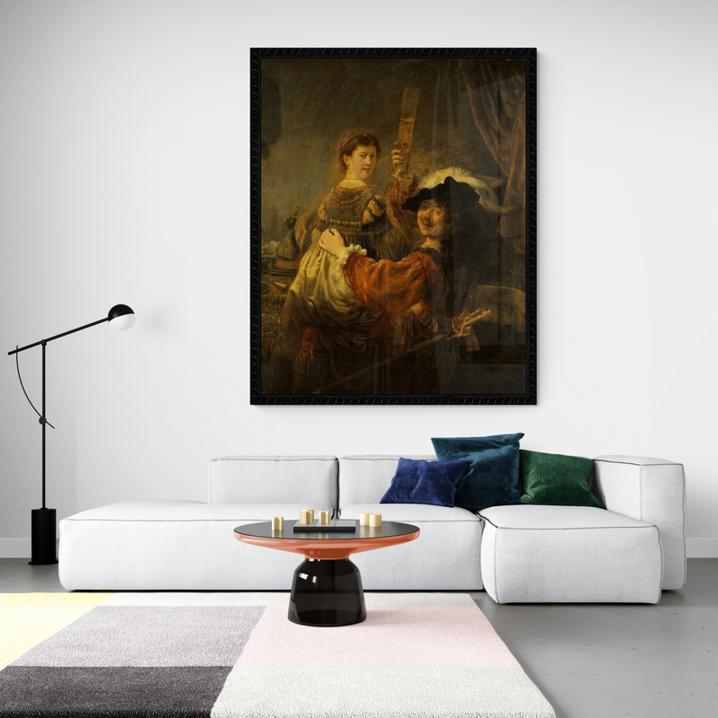 Rembrandt The Prodigal Son In The Brothel canvas print